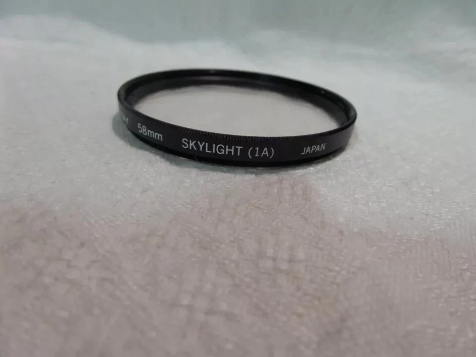 a Vivitar Skylight (1A) 1 A Vintage light filter 58mm 58 mm Japan A073 - Image 2 of 4