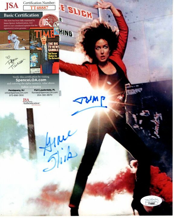 GRACE SLICK signed 8x10 JEFFERSON AIRPLANE STARSHIP photo