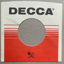 DECCA 1966 TO 1967 USA REPRODUCTION RECORD SLEEVE PACK OF 10