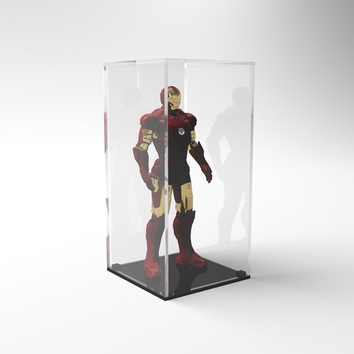 Teca 20x20 H variabile plexiglass trasparente per Modellismo e Lego - Foto 42 di 42