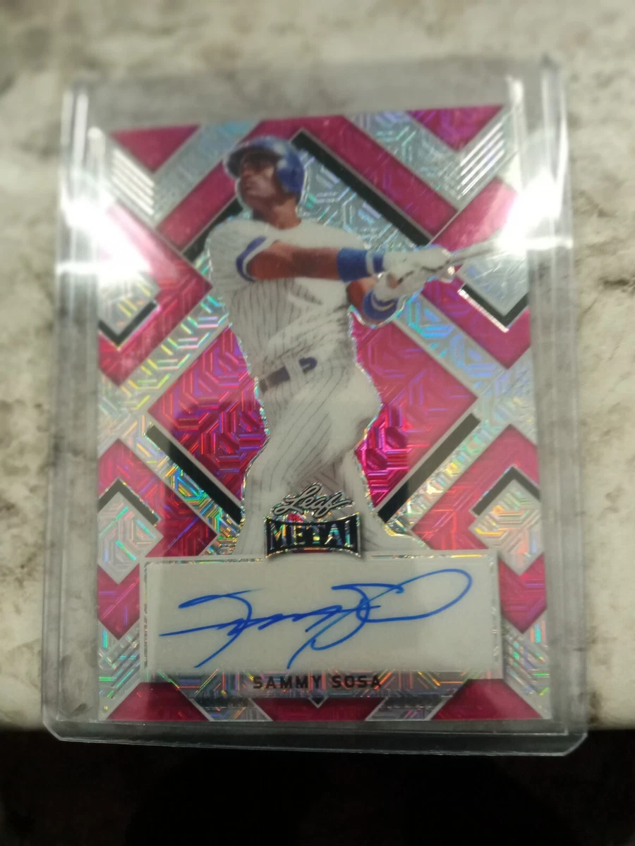 2022 Leaf Metal - Sammy Sosa #BA-SS3 for sale | eBay