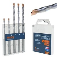 Presch Sds-Plus Bohrer Set 5-Tlg - Hammerbohrer Set Sds FüR Beton, Stein, Granit