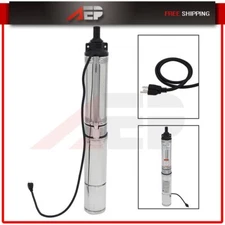 370W 110V Submersible Pump Deep Well pump 1/2 HP 25.5GPM 164ft Free Shipping