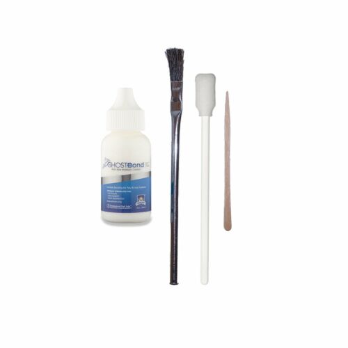 Ghost Bond XL adhesive 1.3 oz free application brushes lace wig hairpiece toupee - Afbeelding 1 van 1