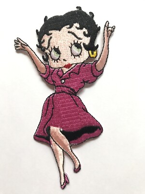 open lace back dress Betty Boop Love Red Dress Women's T-Shirt main image 1