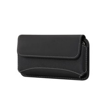 Funda Cinturón Horizontal Cuero y Nylon para Huawei P30 Pro Nueva Edición (2020)