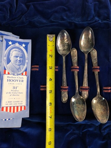 U.S. President Commemorative Spoon Set, Limited Edition, Wm. Rogers Mfg. Co. - Picture 12 of 12