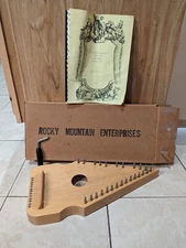 Vintage Bowed Psaltery - Rocky Mountain Enterprises Instruments