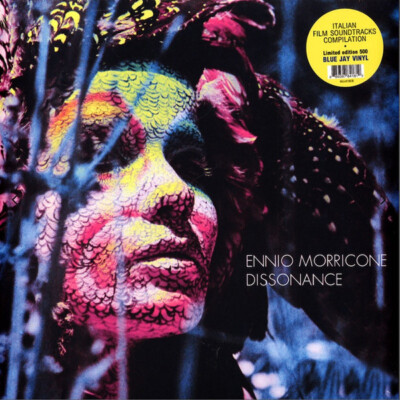 ENNIO MORRICONE   DISSONANCE   BLUE   SOUNDTRACK - LP