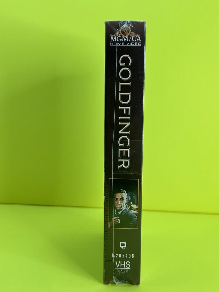 Goldfinger (VHS, 1995) The James Bond 007 Collection Sean Connery NOS Sealed Foto 4 de 4