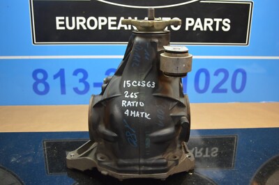 s23　906050 2015 W218 MERCEDES CLS63 AMG REAR LSD DIFFERENTIAL DIFF GEAR BOX