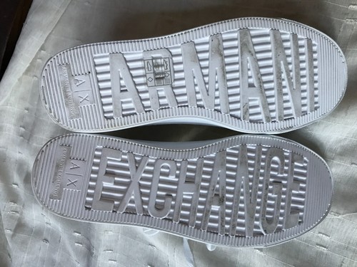 Zapatillas altas armani xuz021-xv212-00152- para hombre talla 7 EE. UU. - ¡Bonitas! - Imagen 7 de 11