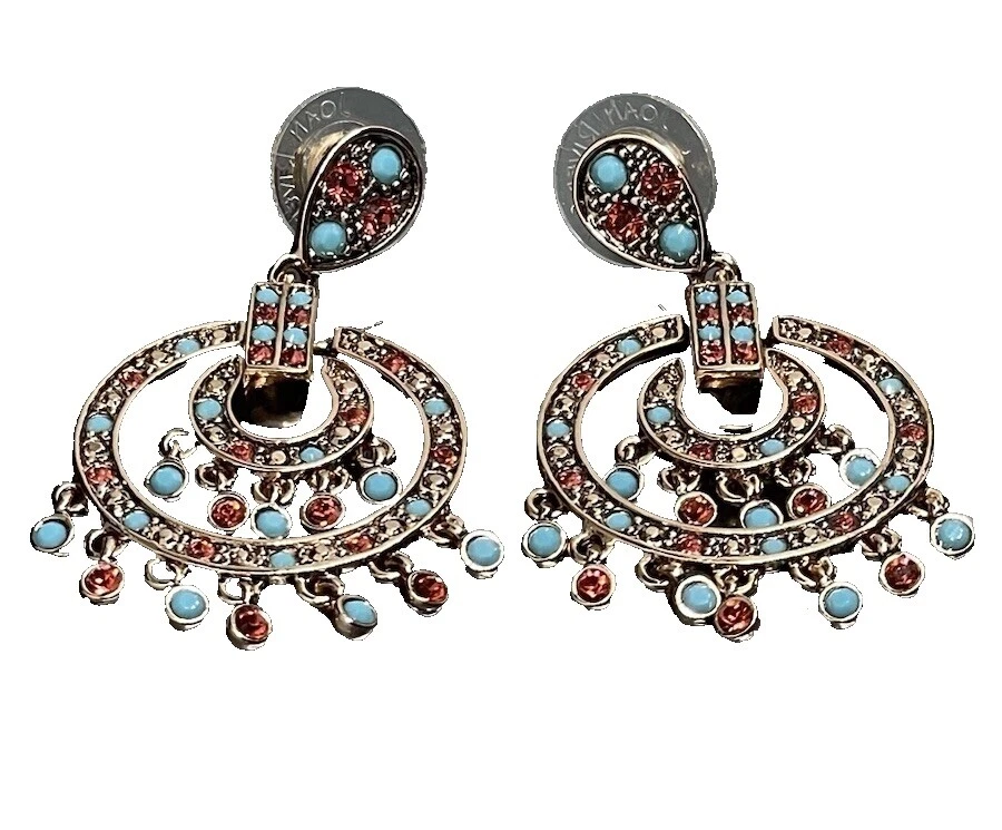 Pendientes de Moda Oro Rosa Joan Rivers