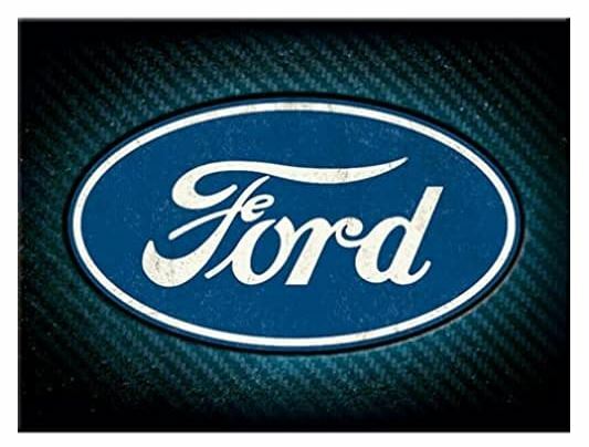 Ford Logo Steel Fridge Magnet