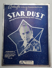Rubinoff's Violin/Piano Transcript of Star Dust Sheet