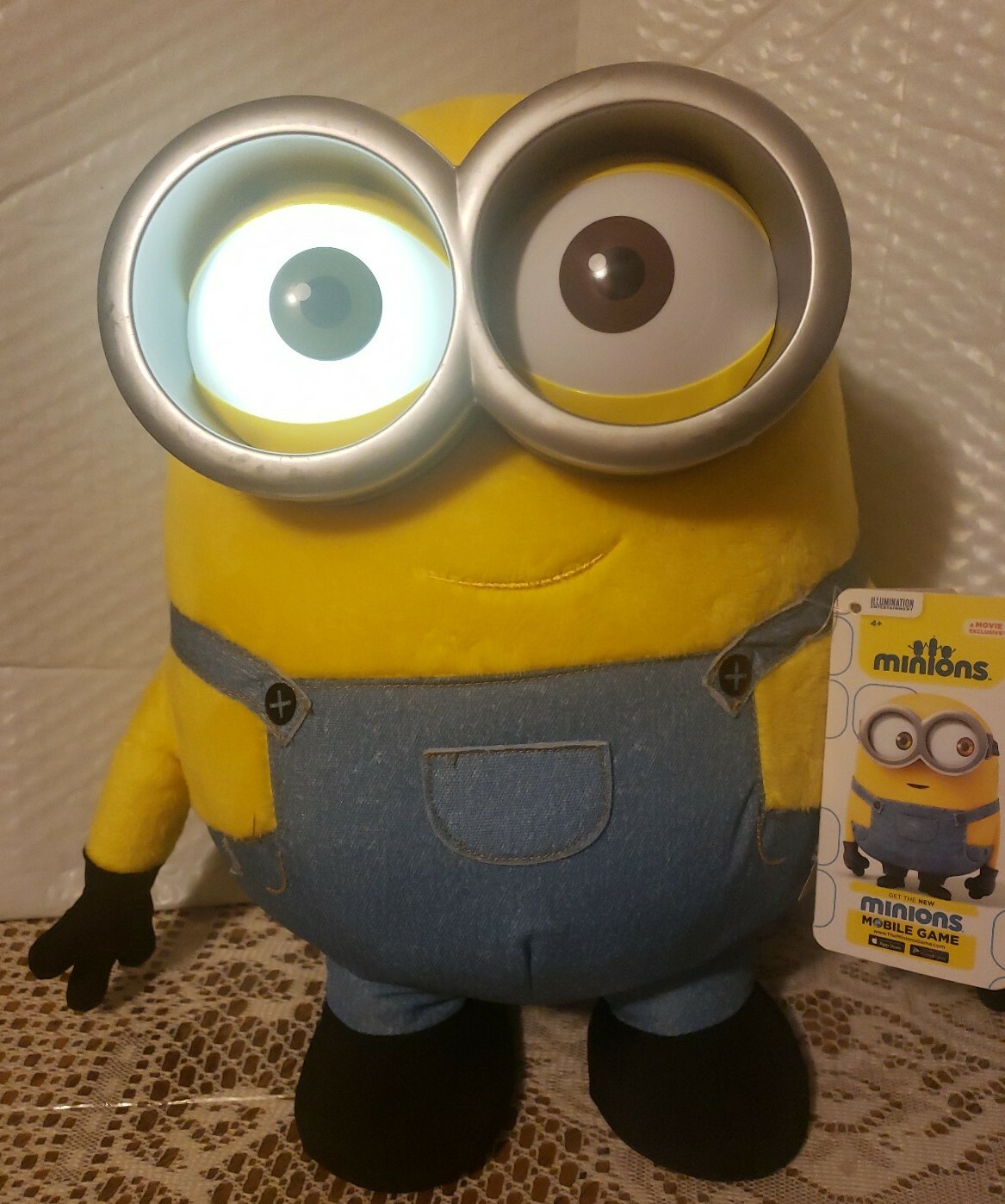 minion talking plush