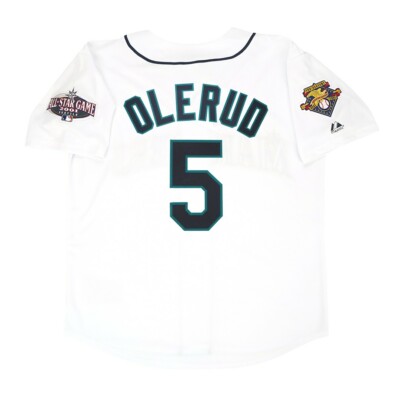 John Olerud 2001 Seattle Mariners Home Road Alt Men's Jersey w