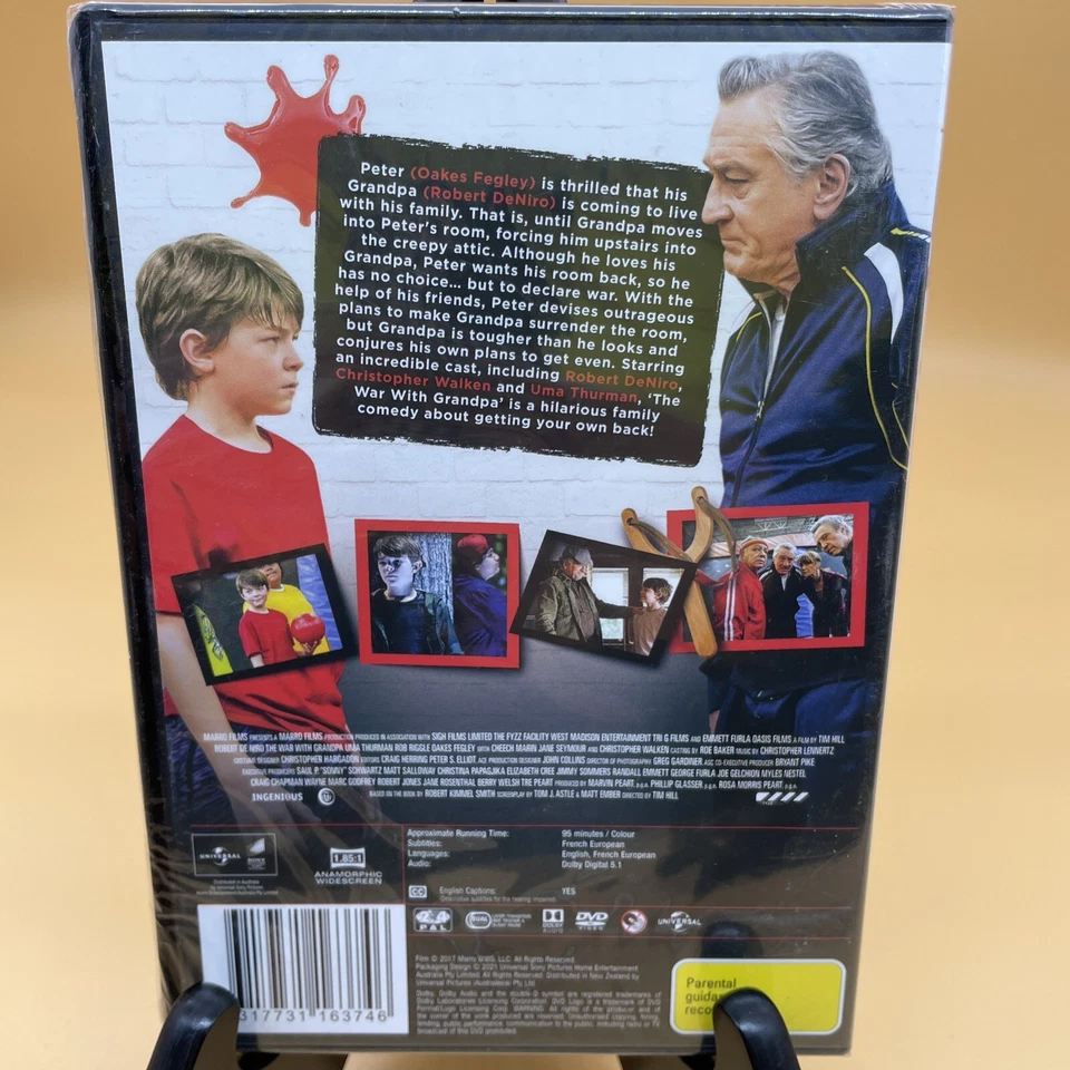 War with Grandpa DVD Robert DeNiro Chris Walken Brand New & Sealed R2 R4 Fockers - Image 3 of 4