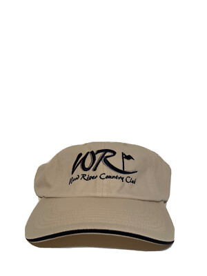 Vintage Wood River Country Club Embroidered Golf Hat 10th Hole