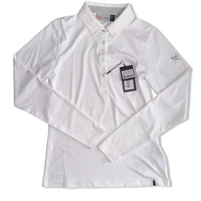 KJUS Dana Women's Longsleeve Polo XLarge White
