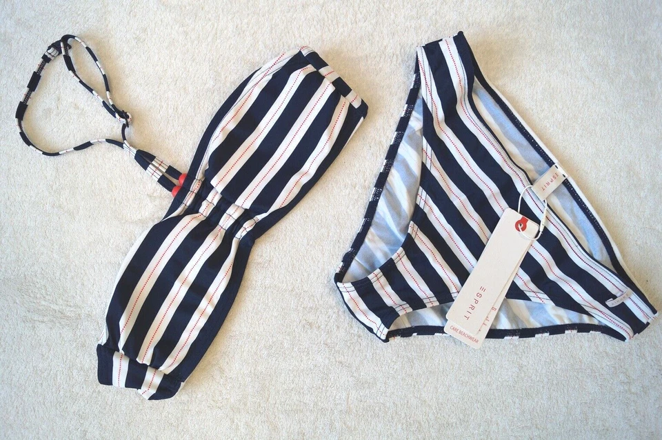 ESPRIT Bandeau Bikini-Set Gr.140/146, 152/158, 164,170/176 3 Farben 29,99 € NEU - Bild 2 von 4