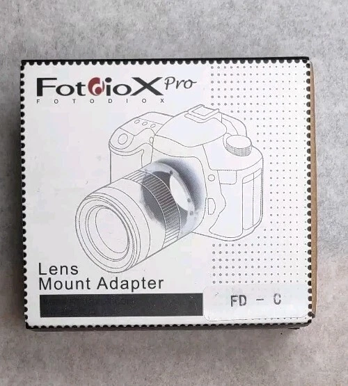 Fotodiox Pro Lens Mount AdapterFD to C-Mount - Image 2 of 4