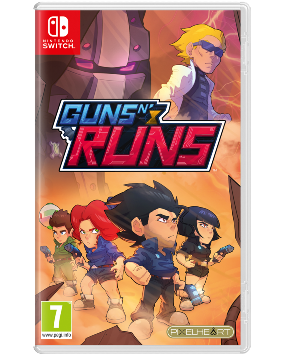 Guns N' Runs Nintendo Switch Nuovo IN Blister