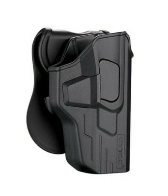 CYTAC Smith & Wesson SD9VE & SD40VE Level 2 OWB Paddle Holster w Quick Release Button
