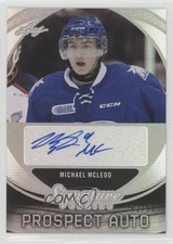 2015 Leaf Signature Series Prospect Gray 2/50 Michael McLeod #SP-MM2 Auto ka7
