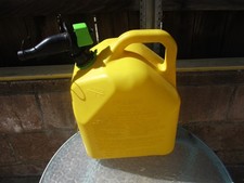 5 GAL GALLON SCEPTER PLASTIC Yellow DIESEL FUEL CAN JUG