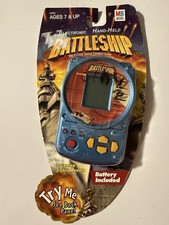 Milton Bradley Electronic Handheld Battleship - SEALED - WORKING -