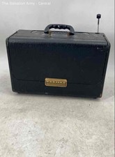 Zenith Trans-Oceanic Wave-Magnet Black Corded Electric Antenna Tube Radio