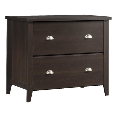 Sauder Summit Station Engineered Wood Lateral File in Cinnamon Cherry
