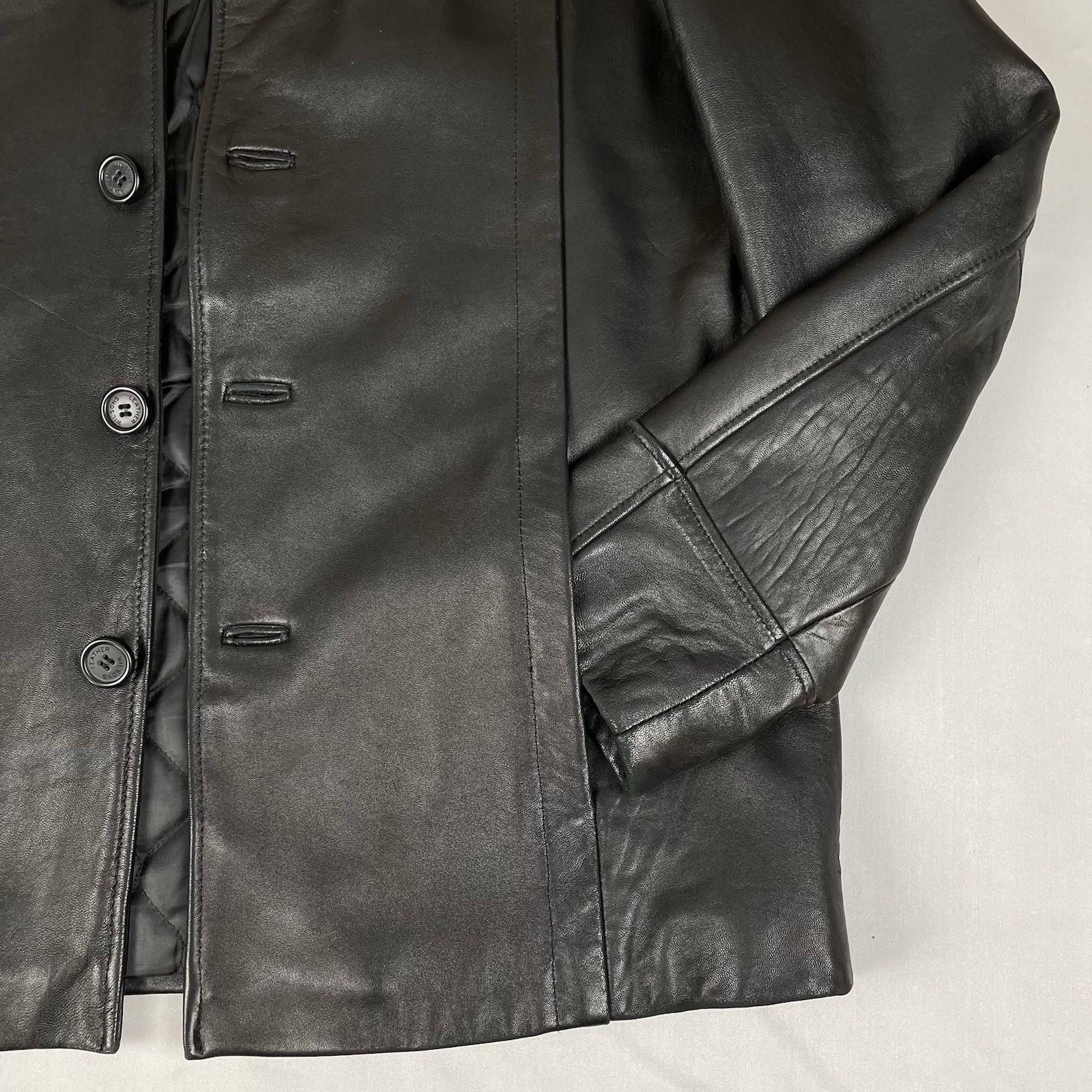 Wilsons Dylan 4-Button Leather Jacket Blazer Spor… - image 15