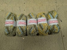 Przędza syntetyczna 500g Armoni wielokolorowa przędza dziewiarska