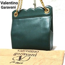 Item Valentino Valentino Garavani Gold Hardware Chain Textured Leather Shoulder