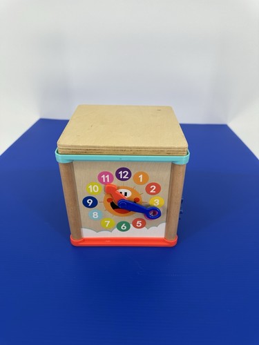Child Wood Activity Cube - Picture 8 of 10