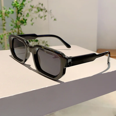 Retro Vintage Polarized Sunglasses Mens UV400 Rectangle  display picture 3