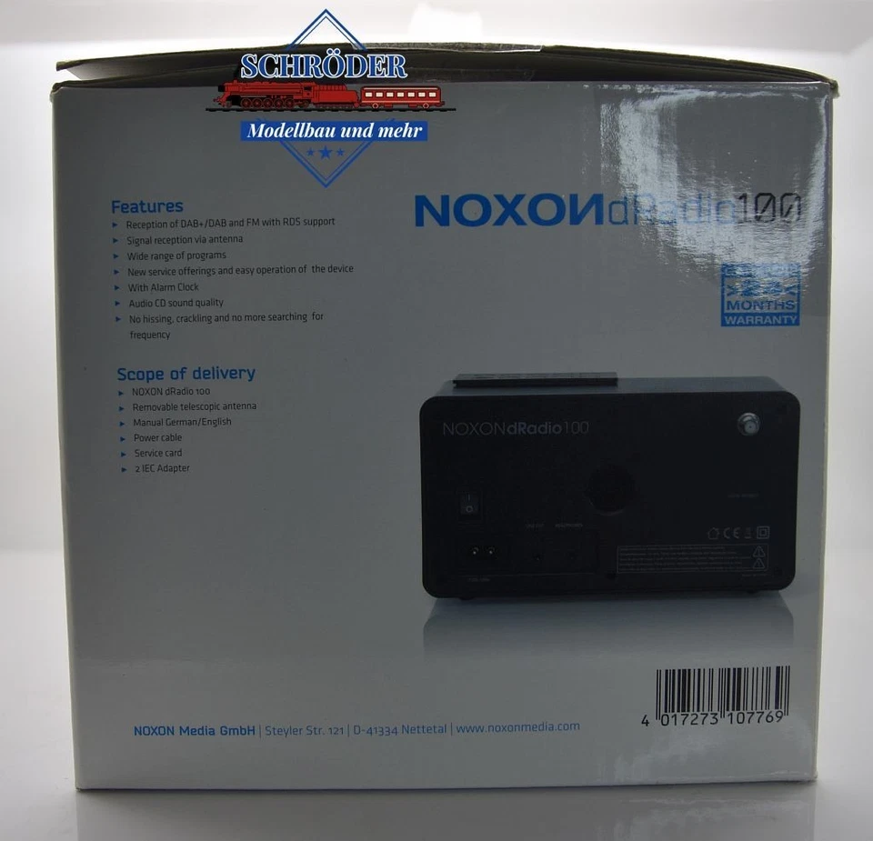 DAB+/DAB-UKW Radio Noxon 100 -neu in Originalverpackung - Bild 4 von 4