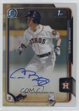 2015 Bowman Draft Chrome Pick Refractor Conor Biggio #BCA-CBI Auto 0wg1