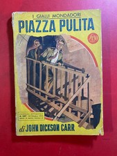 John Dickson CARR - PIAZZA PULITA Giallo Mondadori 247 (1° Ed 24-10-1953)