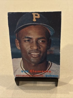 1957 Topps Roberto Clemente #76 Called Bob on Card Poor Trimmed