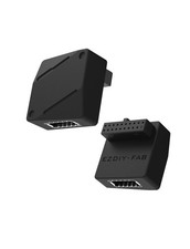 USB 3.2 Gen 1/3.0 Front Panel Header 19Pin To TypeE 90 Degree Adapter STD