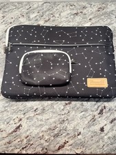 Canvas life Laptop Case Plus Accessory Case Constellation Print 16 x12 7.5 x5