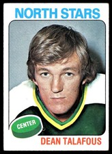 1975-76 Topps Dean Talafous RC Minnesota North Stars #197
