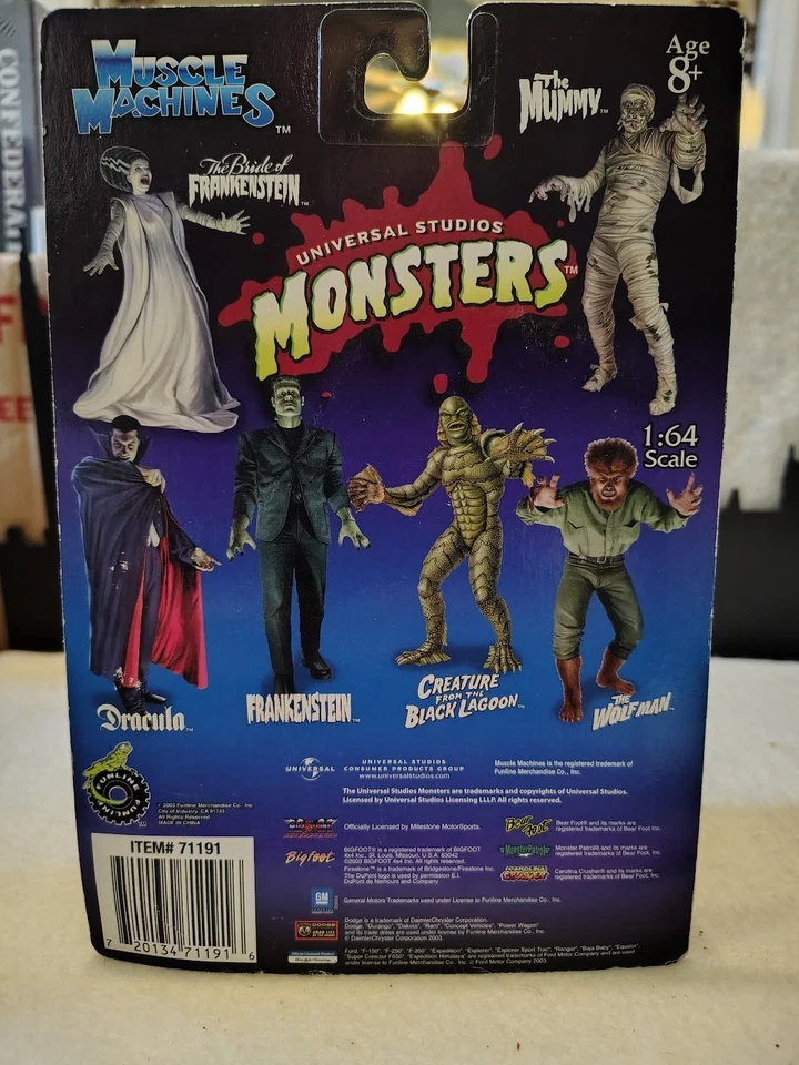 Muscle Machines -Monster Patrol Creature from the Black Lagoon on Card - Image 3 of 4