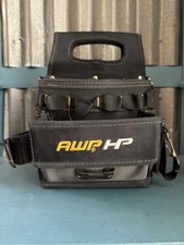 AWP HP Trapjaw 3-in-1 Black Nylon Electrician Tool Pouch Bag Black
