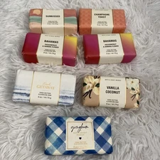 Bath & Body Works Bar Soap Lot-7 Bars All New In Package Sold As Lot