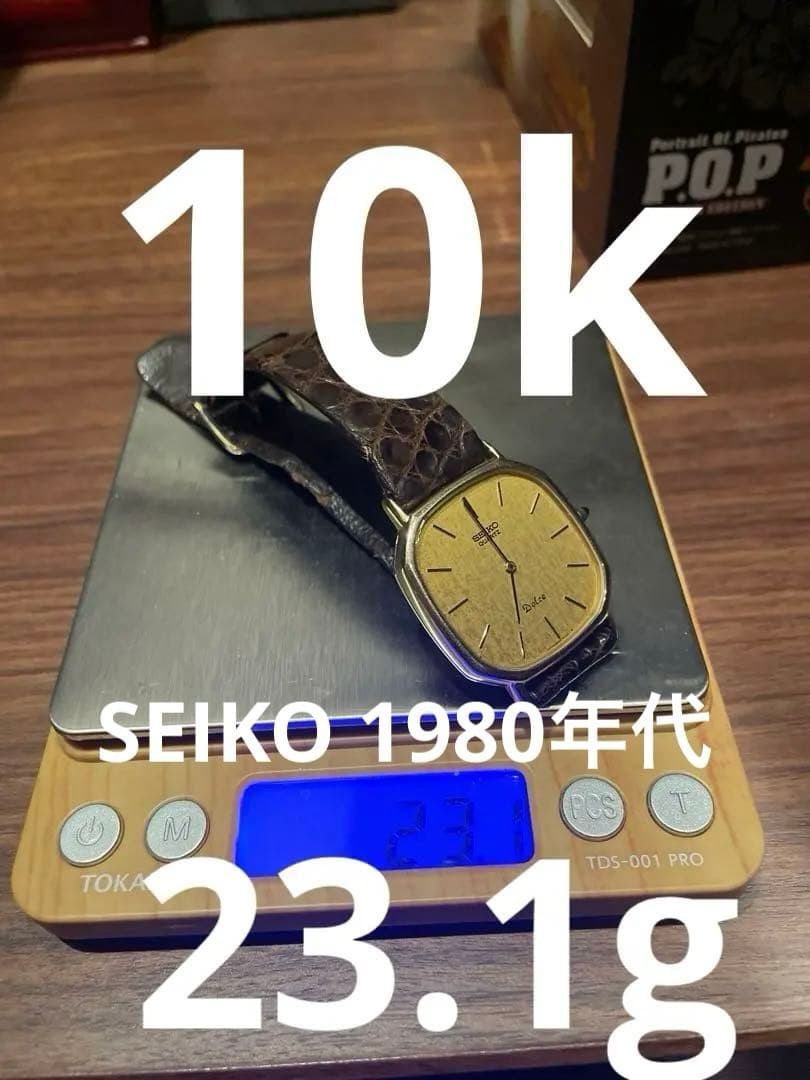 6020-5950 10K Dolce Pure k18 SEIKO gold 22k - vintagewatches.pk