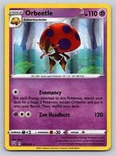 Carta Pokemon Orbeetle 065/163 Holo Rara SWSH05: Stili di Battaglia - NM